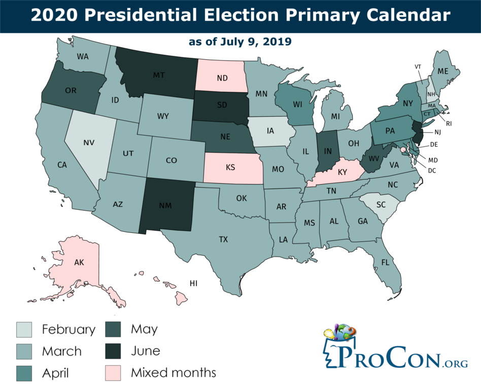 primary election state map